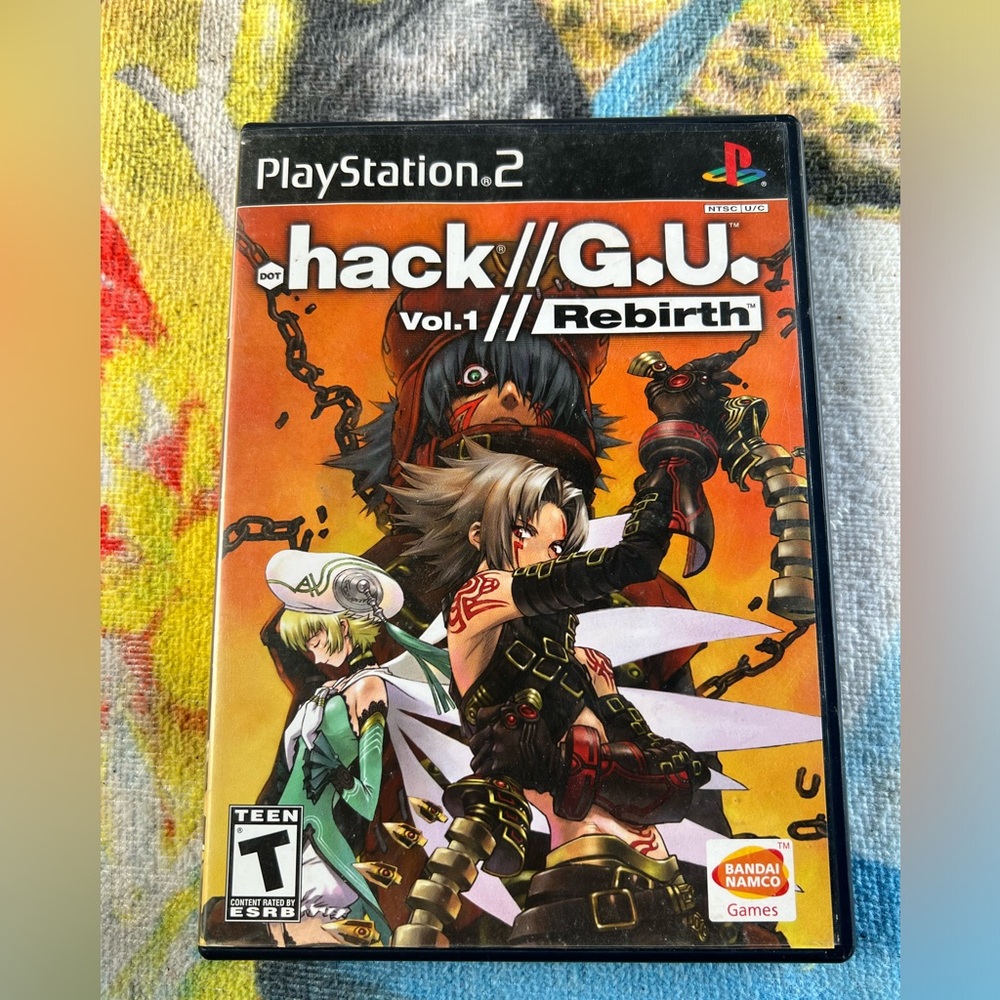 Dot Hack GU Rebirth PlayStation 2 Video Game